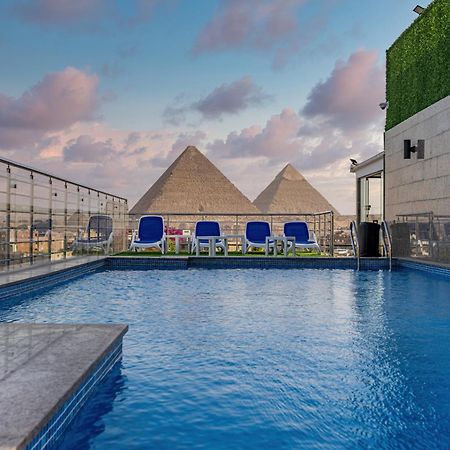 Pyramids Plateau Hotel Kafret el-Gabal Kültér fotó