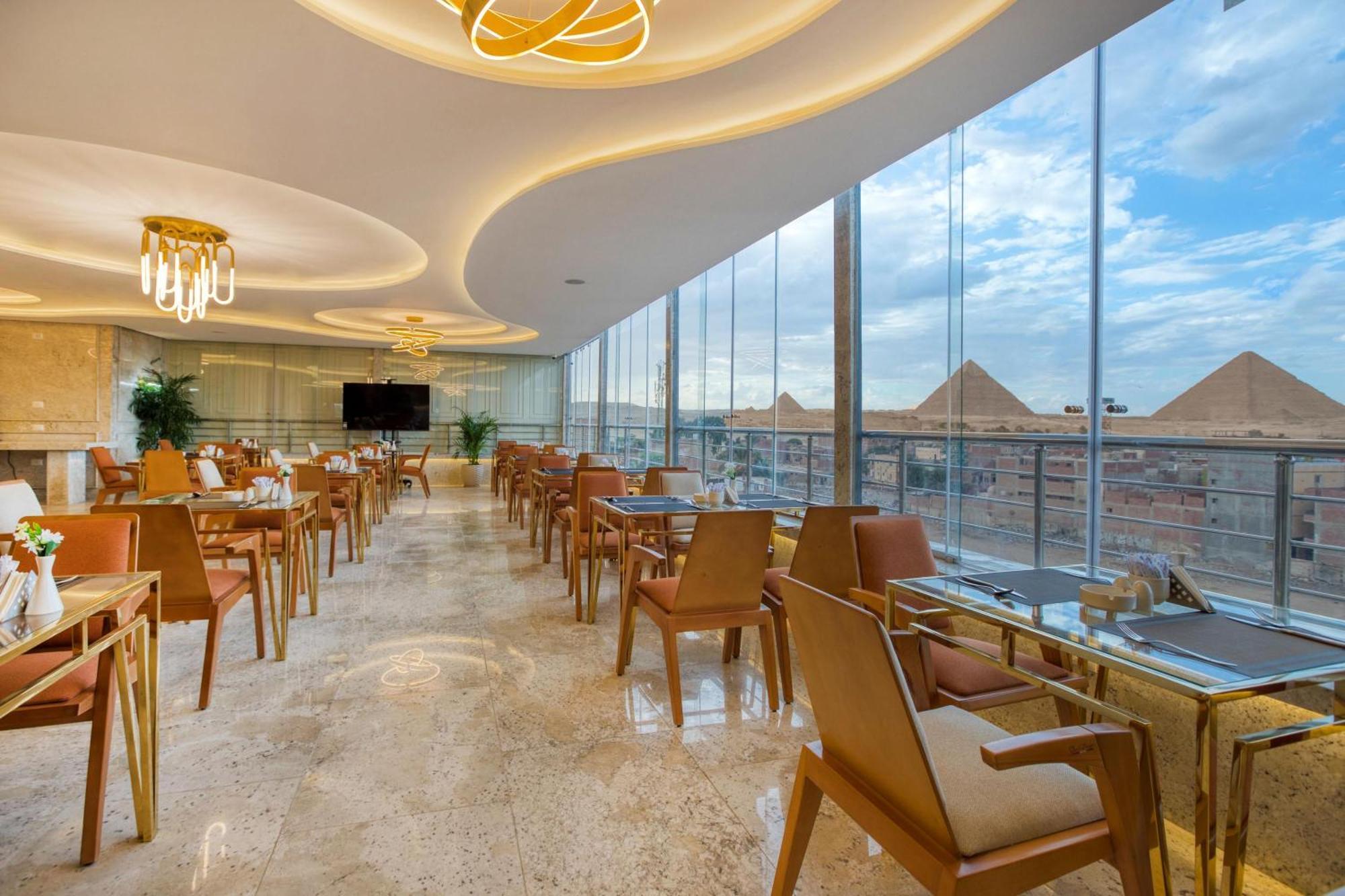 Pyramids Plateau Hotel Kafret el-Gabal Kültér fotó