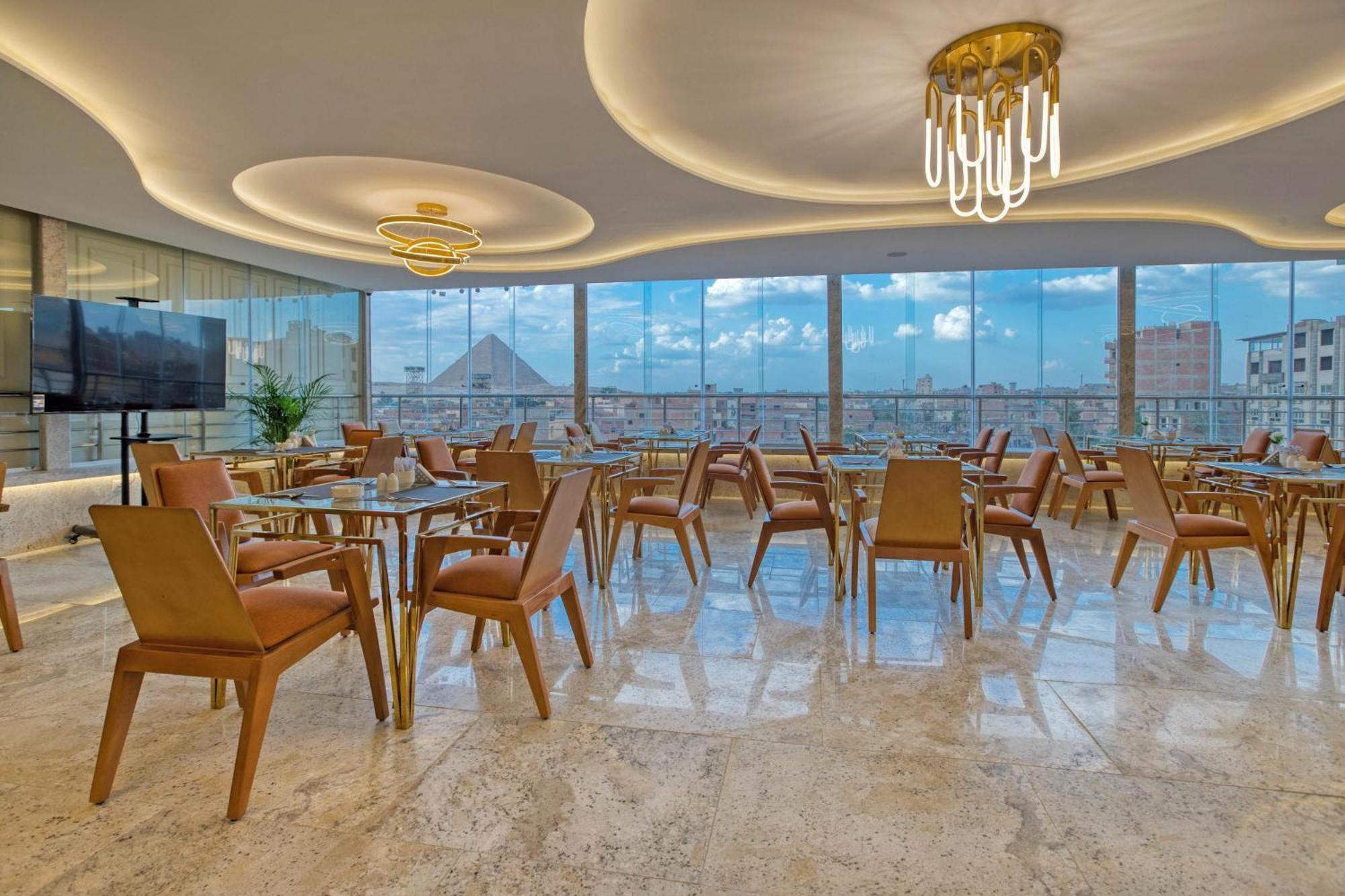 Pyramids Plateau Hotel Kafret el-Gabal Kültér fotó